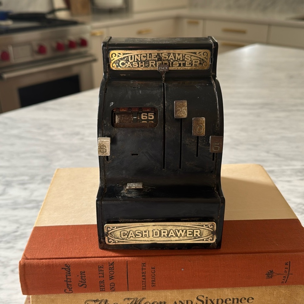 VINTAGE Toy UNCLE SAM’S CASH REGISTER